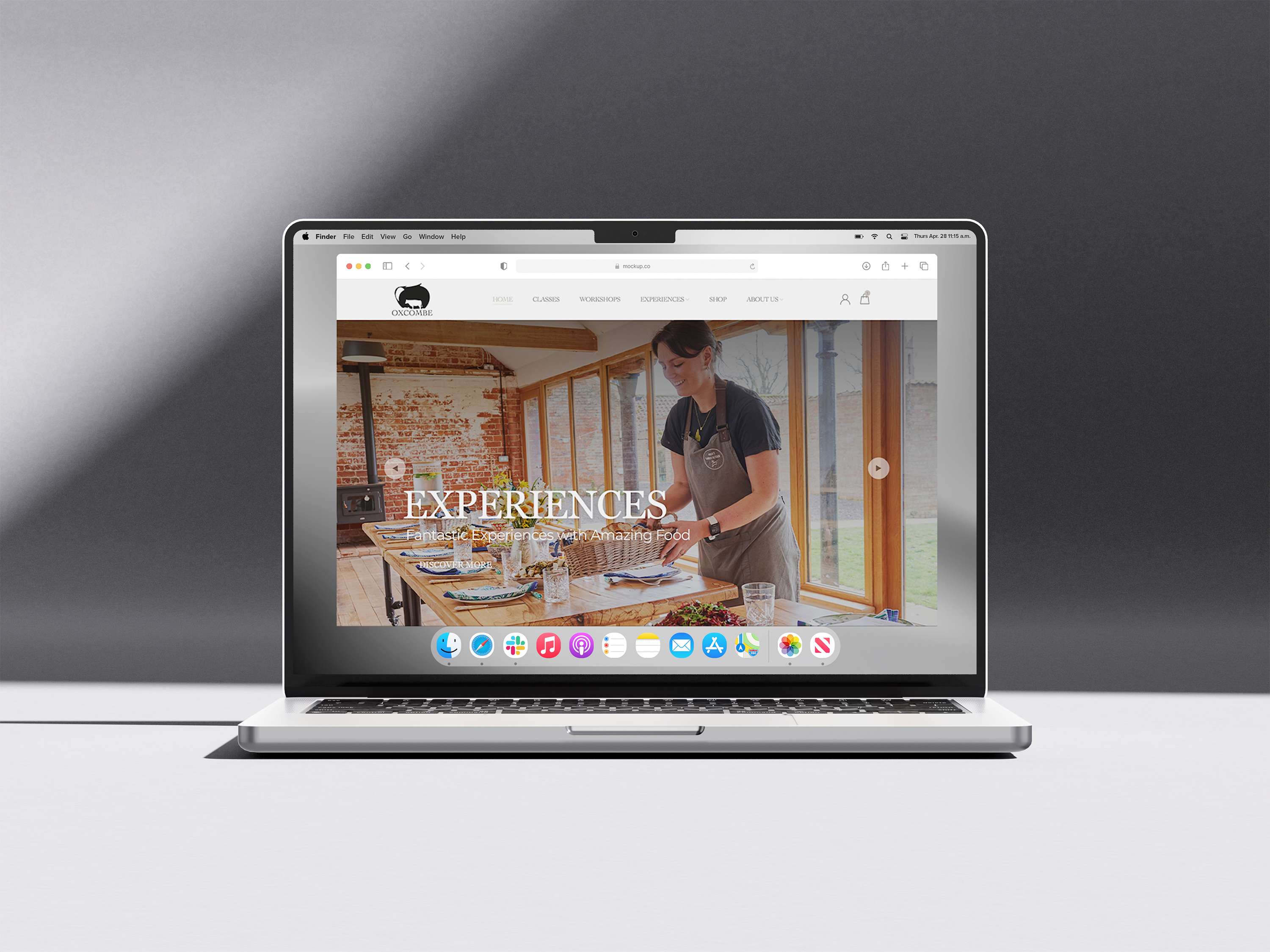 Oxcombe Pottery website design